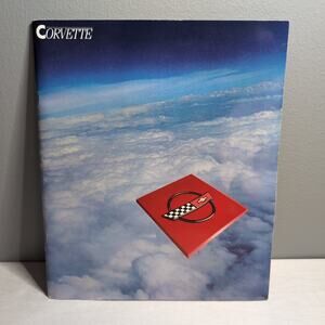 Vintage 1987 Chevrolet Corvette Deluxe Sales Brochure No Envelope
